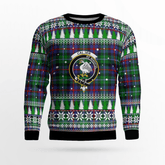 Clan Calder Crest Tartan Christmas Ugly Sweater CX70 Calder Crest Tartan Tartan Ugly Sweater